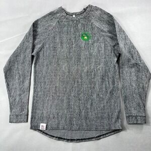 Gatorskins Thermal Shirt Men Large Gray Windproof Breathable Long Sleeve